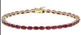 10K Gold Semi Mount Bracelet Setting Oval OV 5x3mm DHJ