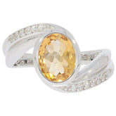 Platinum Semi Mount Ring Setting Oval OV 9X7mm Full Bezel Bypass Ring Diamond Accent Syzjewelry