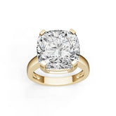 14K Gold Semi Mount Ring Setting Cushion CU 12X12mm Syzjewelry