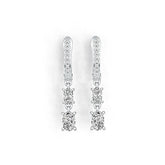 Sterling Silver Semi Mount Earrings Setting Oval OV 6X4mm OV 5X3mm DHJ