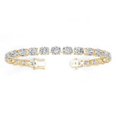 Platinum Semi Mount Bracelet Setting Oval Ov 8x6mm Syz Jewelry