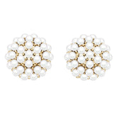Sterling Silver Semi Mount Earrings Setting Round Ro 3x3mm DHJ