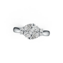 Sterling Silver Semi Mount Ring Setting Pear PE 6X4mm DHJ