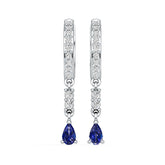 Sterling Silver Semi Mount Earrings Setting Round Rd DHJ