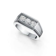10K Gold Semi Mount Ring Setting Round RD 4x4mm DHJ