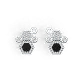 Sterling Silver Semi Mount Earrings Setting Round RD 2.6mm DHJ
