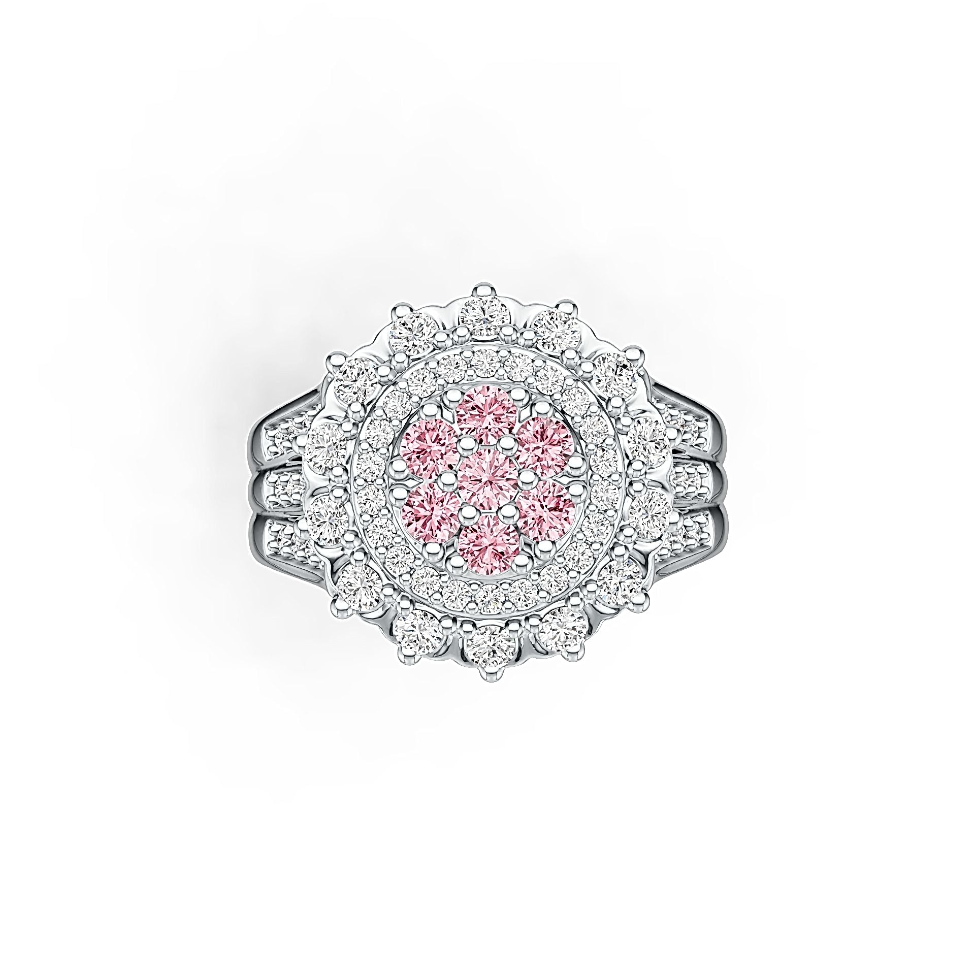 Sterling Silver Semi Mount Ring Setting Round RD 2.5mm DHJ