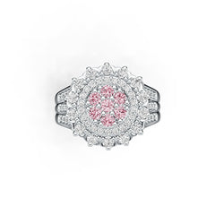 Sterling Silver Semi Mount Ring Setting Round RD 2.5mm DHJ