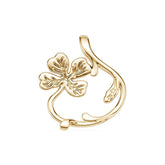 14K Gold Semi Mount Pendant Setting Round Ro 6x6mm Syz Jewelry