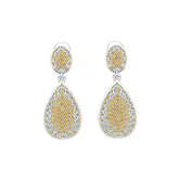 Sterling Silver Semi Mount Earrings Setting Round RD 1.0mm DHJ