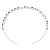 18K Gold Semi Mount Bracelet Setting Oval Ov 6x4mm Syz Jewelry
