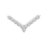 Sterling Silver Semi Mount Pendant Setting Round RD 4x4mm DHJ