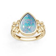 14K Gold Semi Mount Ring Setting Round Ro 2x0mm Syz Jewelry