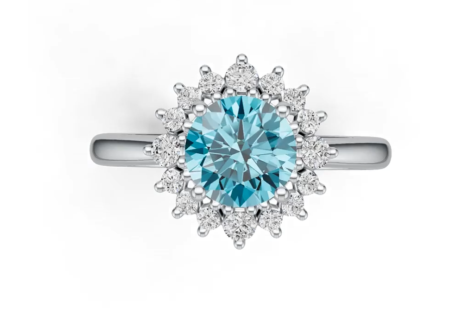 Sterling Silver Semi Mount Ring Setting Round RD 7X7mm Syzjewelry