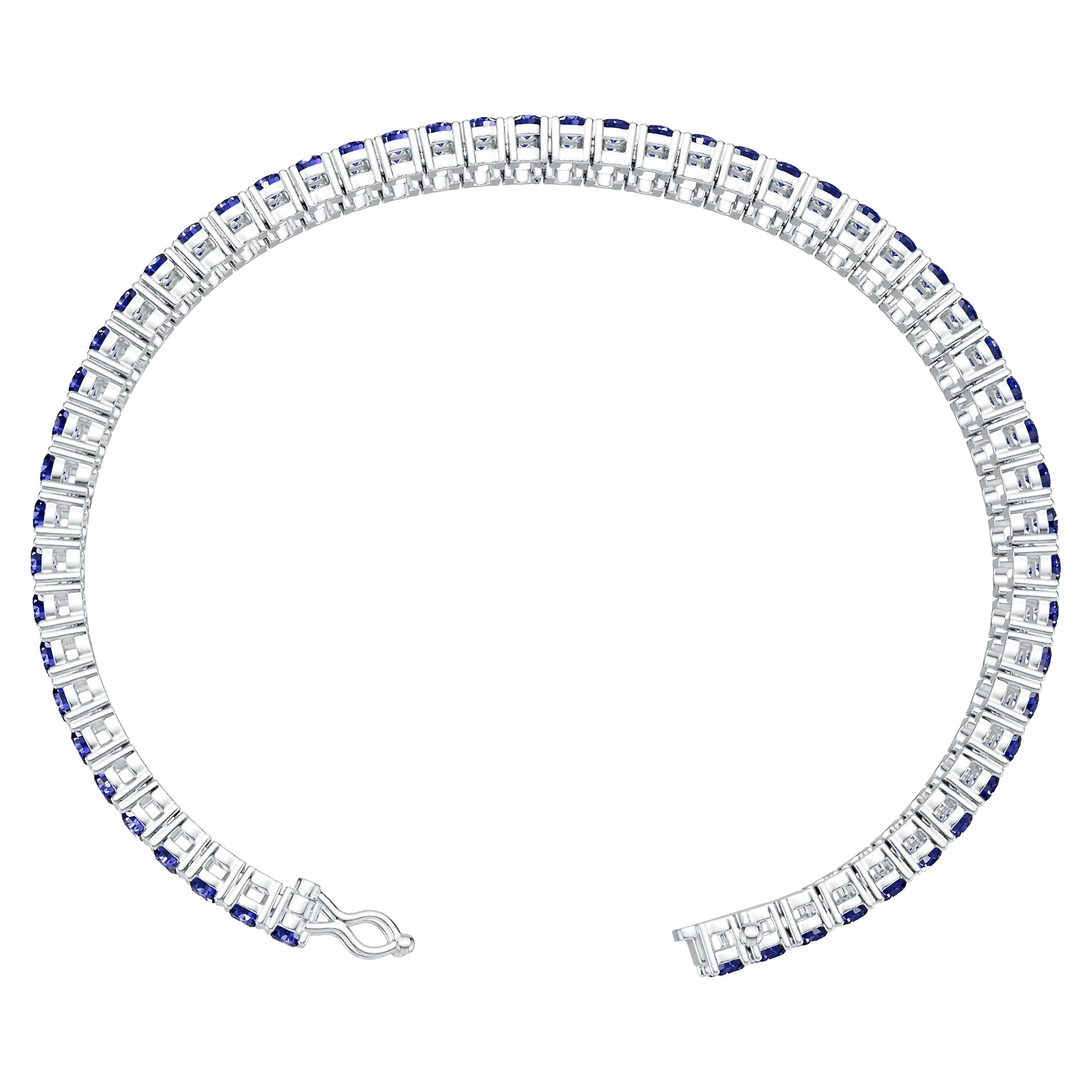 10K Gold Semi Mount Bracelet Setting Round Ro Syz Jewelry
