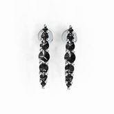 14K Gold Earrings with or Moissanite Drop Earrings Diamond Accent DHJ