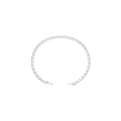 Sterling Silver Semi Mount Bracelet Setting Oval OV 5X4mm Tennis Bracelet DHJ