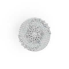 Impostazione anello semi montatura in argento sterling a pera PE 5X3mm