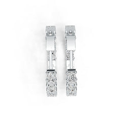 Sterling Silver Semi Mount Earrings Setting Oval OV 4X3mm DHJ