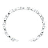 10K Gold Semi Mount Bracelet Setting Round Ro 6x6mm Syz Jewelry