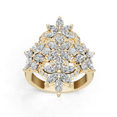 Platinum Semi Mount Ring Setting Round Ro 6x6mm Diamond Accent Syz Jewelry