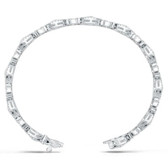 14K Gold Semi Mount Bracelet Setting Baguette Ba 2x2mm Syz Jewelry