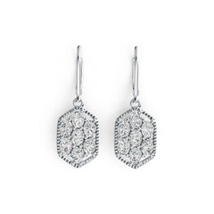 Sterling Silver Semi Mount Earrings Setting Oval OV 4X3mm DHJ