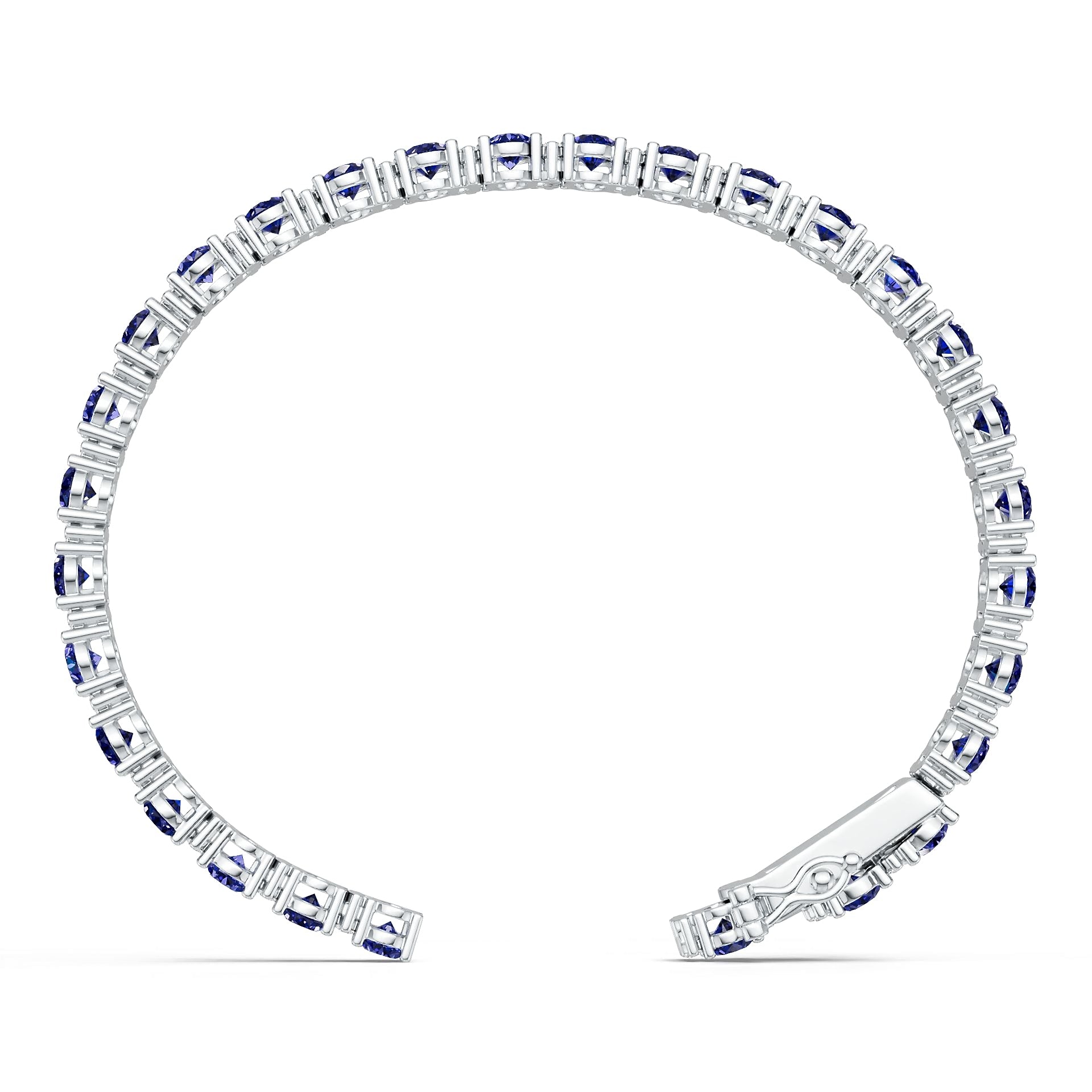 Sterling Silver Semi Mount Bracelet Setting Oval OV 6X4mm DHJ