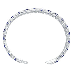 10K Gold Semi Mount Bracelet Setting Round Ro 5x4mm Syz Jewelry