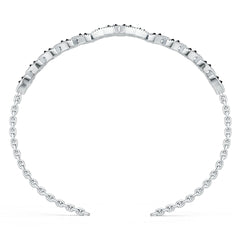 Platinum Semi Mount Bracelet Setting Round Ro 2x2mm Diamond Accent Syz Jewelry