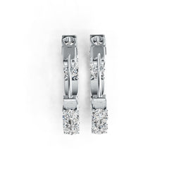 Sterling Silver Semi Mount Earrings Setting Oval OV 7X5mm DHJ