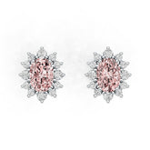 Sterling Silver Semi Mount Earrings Setting Oval Ov 7x5mm Syz Jewelry