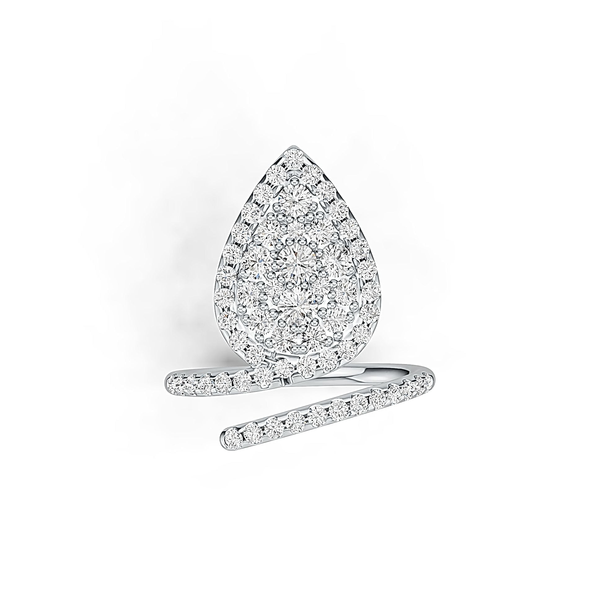 Sterling Silver Semi Mount Ring Setting Round RD 3x3mm DHJ