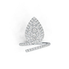 Sterling Silver Semi Mount Ring Setting Round RD 3x3mm DHJ