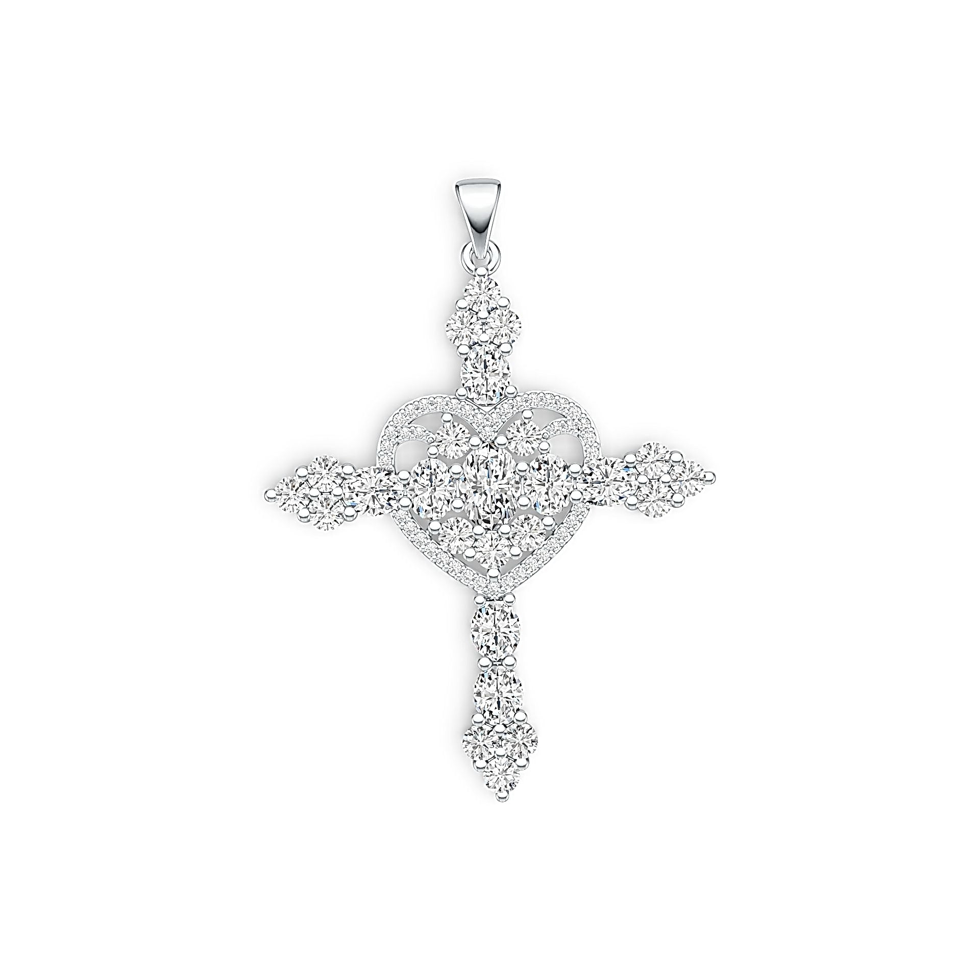 Sterling Silver Semi Mount Pendant Setting Oval OV 7X5mm OV 5X4mm DHJ