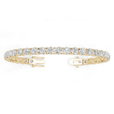 14K Gold Semi Mount Bracelet Setting Round Ro 5x5mm Diamond Accent Syz Jewelry