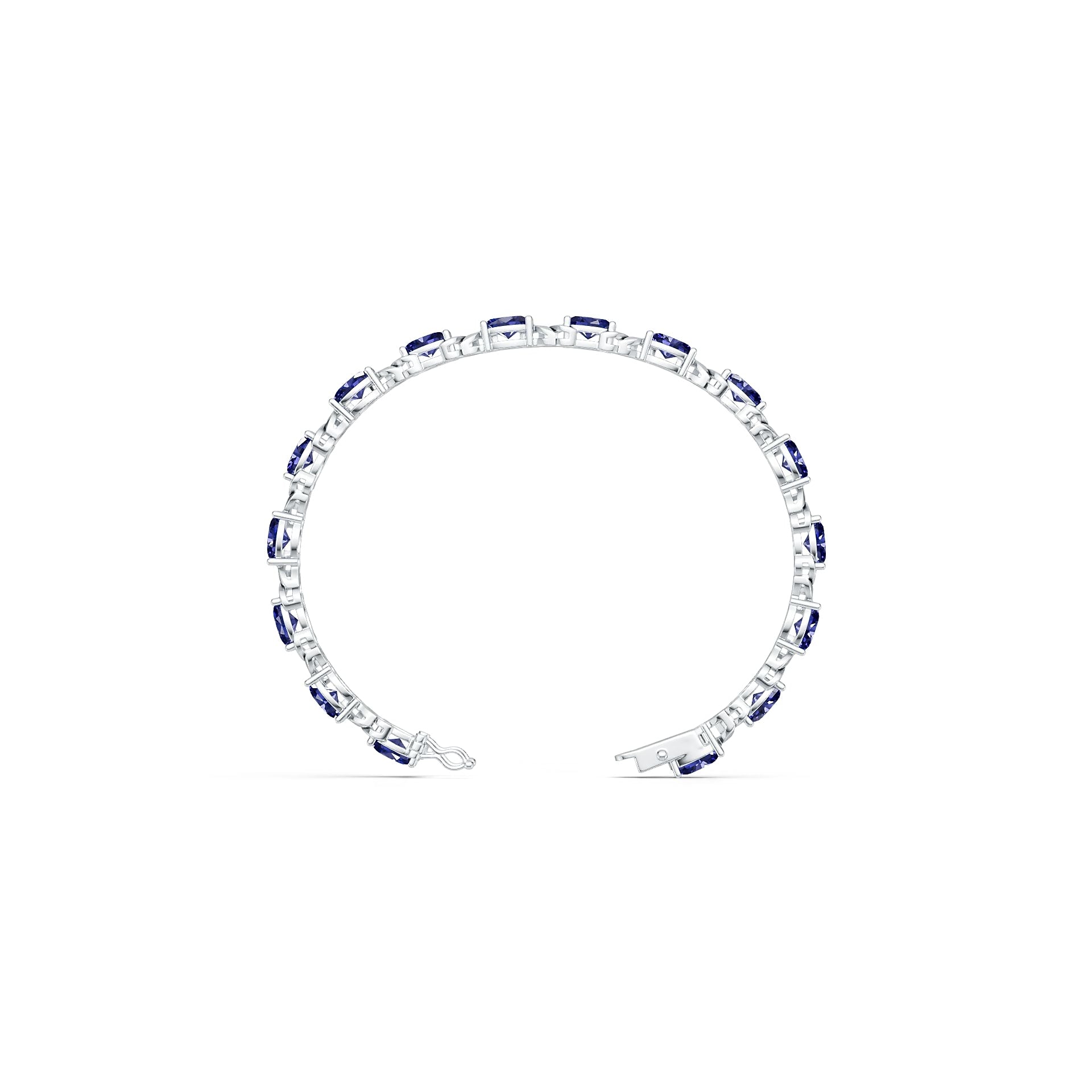 Sterling Silver Semi Mount Bracelet Setting Oval OV 8X6mm Syzjewelry