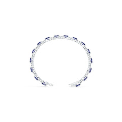 Sterling Silver Semi Mount Bracelet Setting Oval OV 8X6mm Syzjewelry