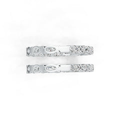 Sterling Zilver Semi Mount Oorbellen Instelling Ovaal OV 5X3mm