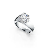 10K Gold Semi Mount Ring Setting Round RD 10x10mm Solitaire DHJ