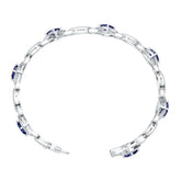14K Gold Semi Mount Bracelet Setting Cushion Cu 5x6mm Diamond Accent Syz Jewelry