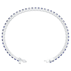 Sterling Silver Semi Mount Bracelet Setting Round RD 3x3mm 6-Inch DHJ