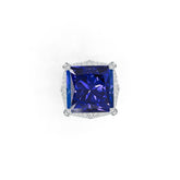 Sterling Silver Semi Mount Ring Setting Princess Pr 17x17mm Syzjewelry