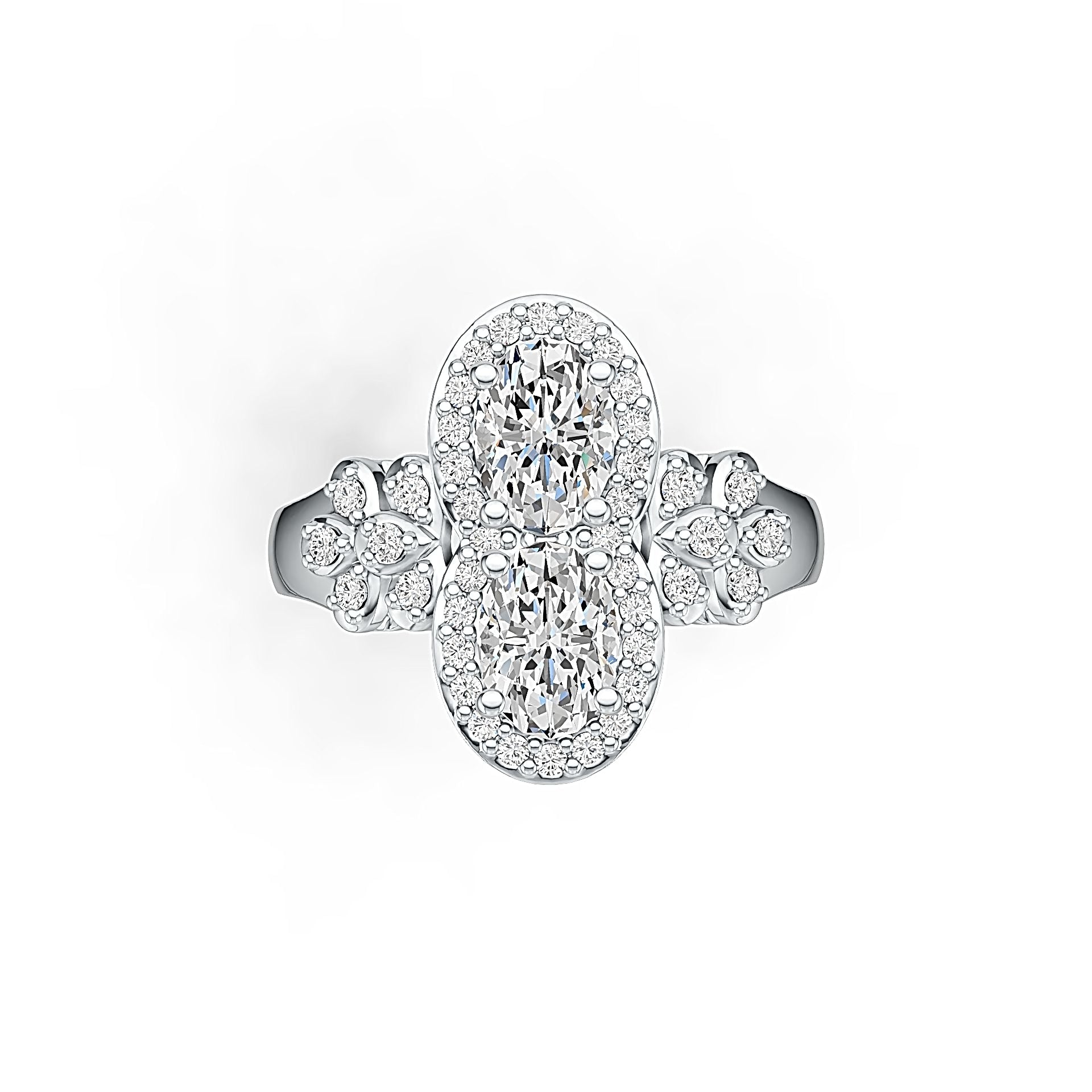 Sterling Silver Semi Mount Ring Setting Oval OV 7X5mm - Syzjewelry