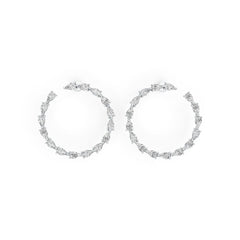 Sterling Silver Semi Mount Earrings Setting Pear PE 5X3mm DHJ