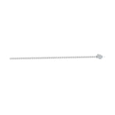 Sterling Silver Semi Mount Bracelet Setting Trillion TL 3X3mm DHJ