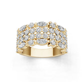 10K Gold Semi Mount Ring Setting Marquise Ma 5x2mm Moissanite Accent Syz Jewelry