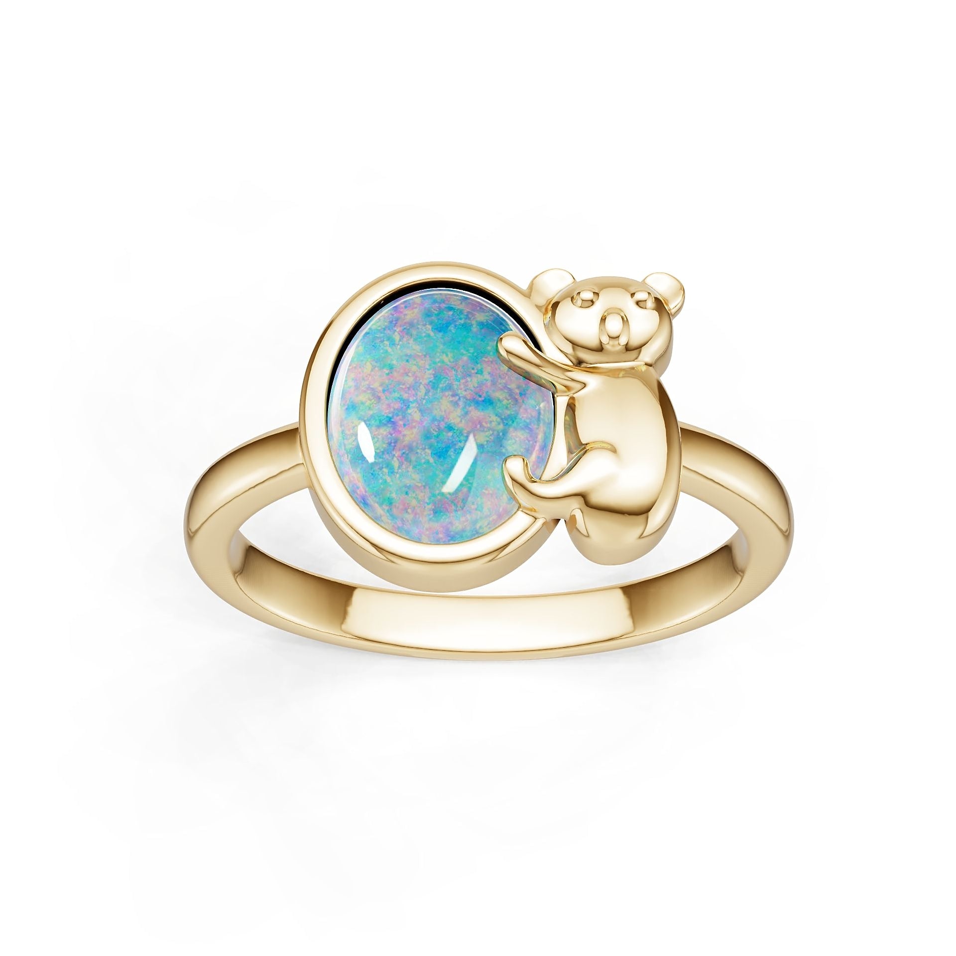 10K Gold Semi Mount Ring Setting Round Ro 10x8mm Syz Jewelry