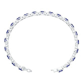 18K Gold Semi Mount Bracelet Setting Oval Ov 6x4mm Syz Jewelry