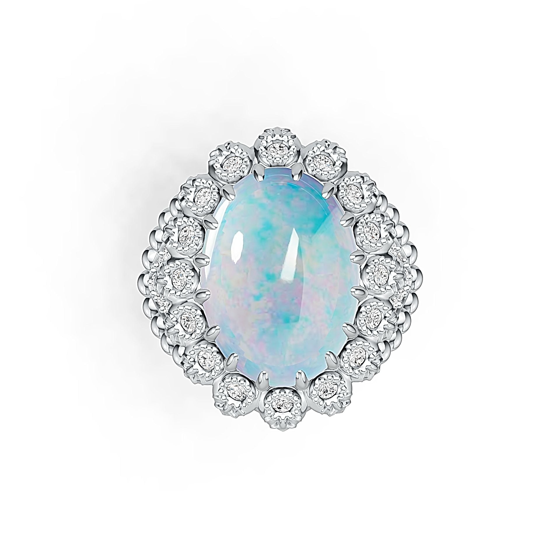 Sterling Silver Semi Mount Ring Setting Oval OV 18X13mm Syzjewelry